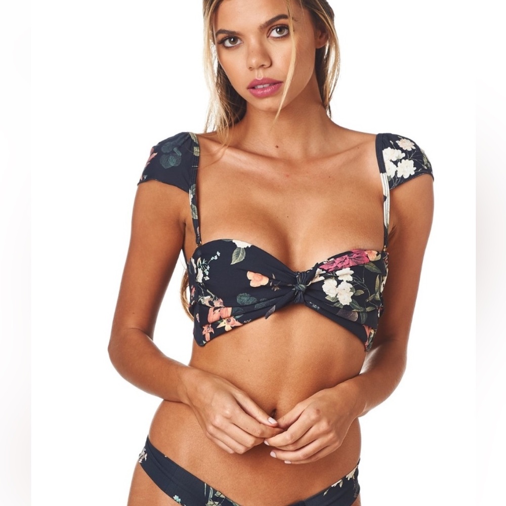 Montce Emma floral cabana bikini - top large, bottom small